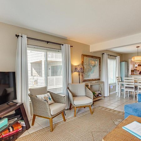 Harbor Island Condo With Deck - Steps To Beach! Oceanmarsh Subdivision Bagian luar foto
