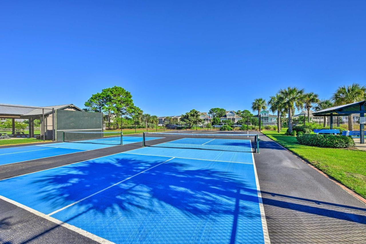 Harbor Island Condo With Deck - Steps To Beach! Oceanmarsh Subdivision Bagian luar foto