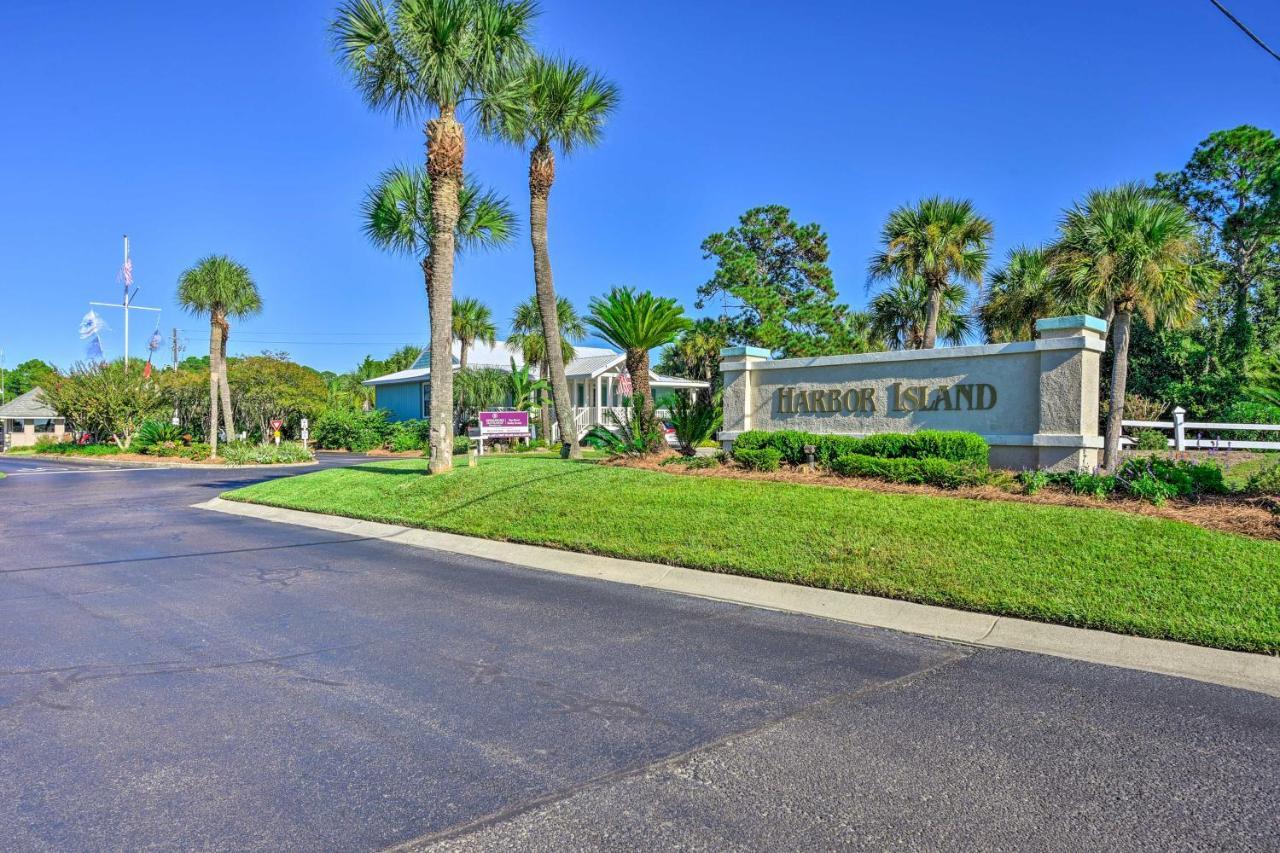 Harbor Island Condo With Deck - Steps To Beach! Oceanmarsh Subdivision Bagian luar foto