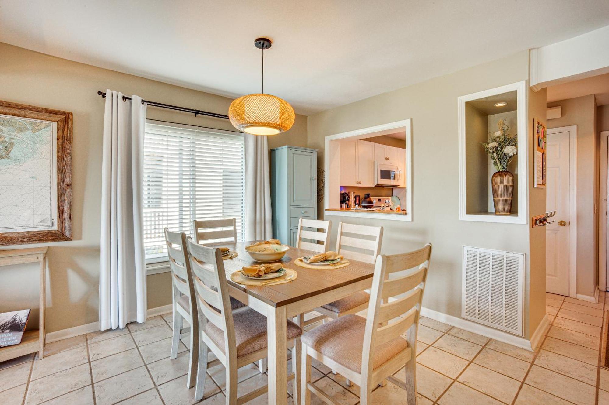 Harbor Island Condo With Deck - Steps To Beach! Oceanmarsh Subdivision Bagian luar foto