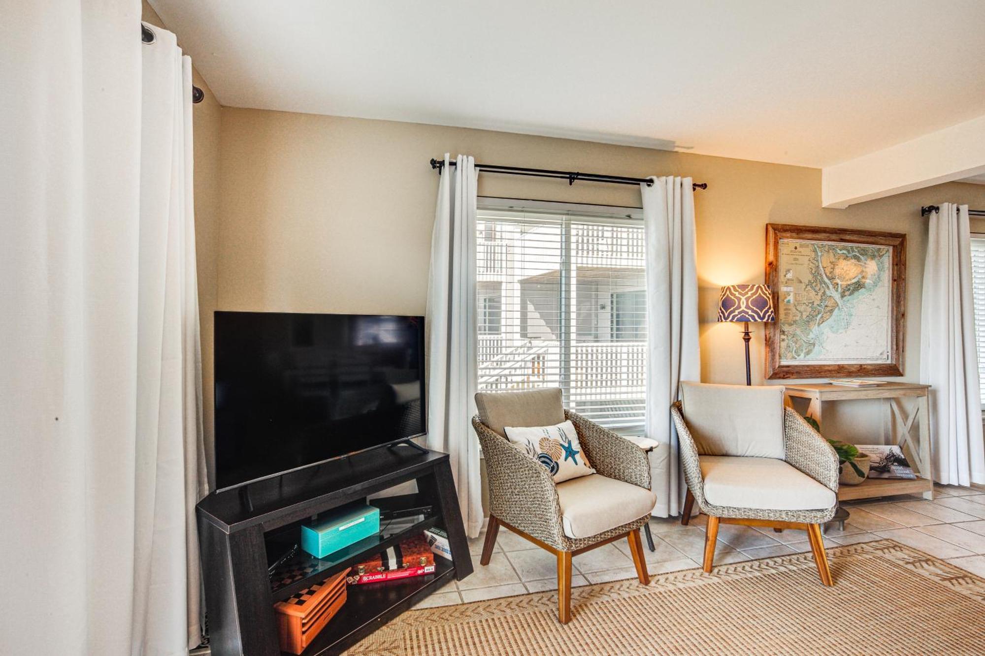 Harbor Island Condo With Deck - Steps To Beach! Oceanmarsh Subdivision Bagian luar foto