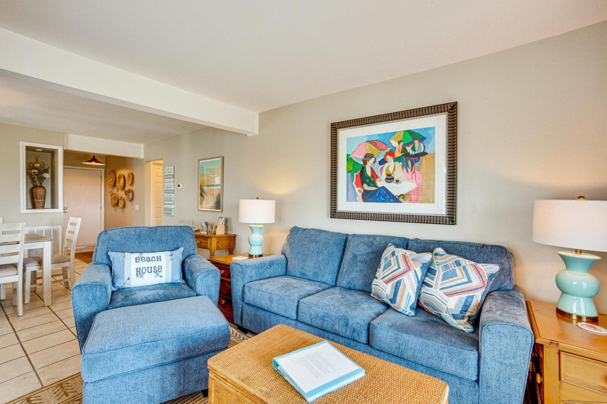 Harbor Island Condo With Deck - Steps To Beach! Oceanmarsh Subdivision Bagian luar foto